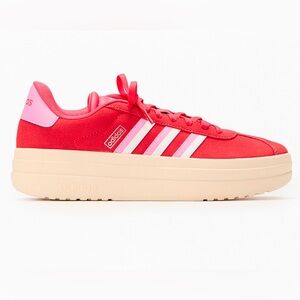 NIB-Adidas Women's Red and Pink Sneakers
